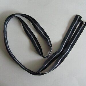 YKK Metal Black Zipper 70.5” Long #5